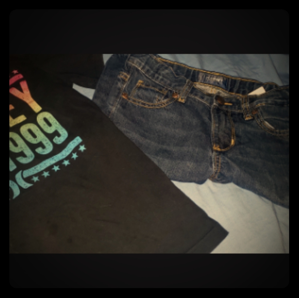 Boys blue jeans